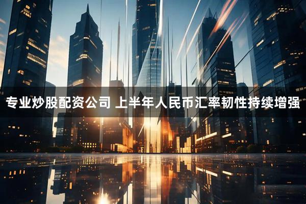 专业炒股配资公司 上半年人民币汇率韧性持续增强